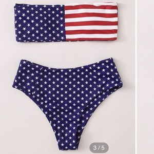 Red White and Blue Bikini